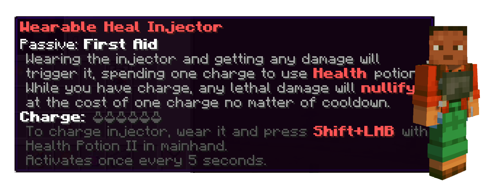 Heal Injector